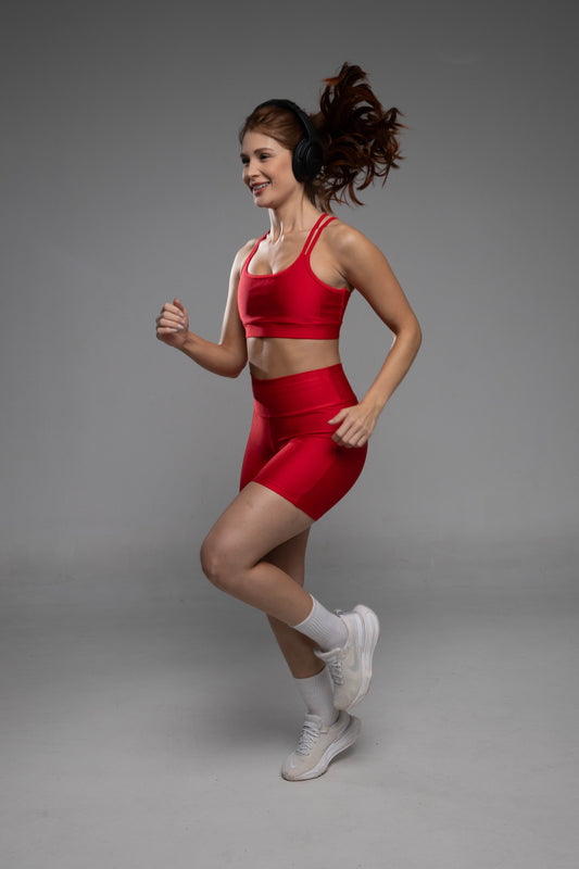 Conjunto Fit Pro Vermelho