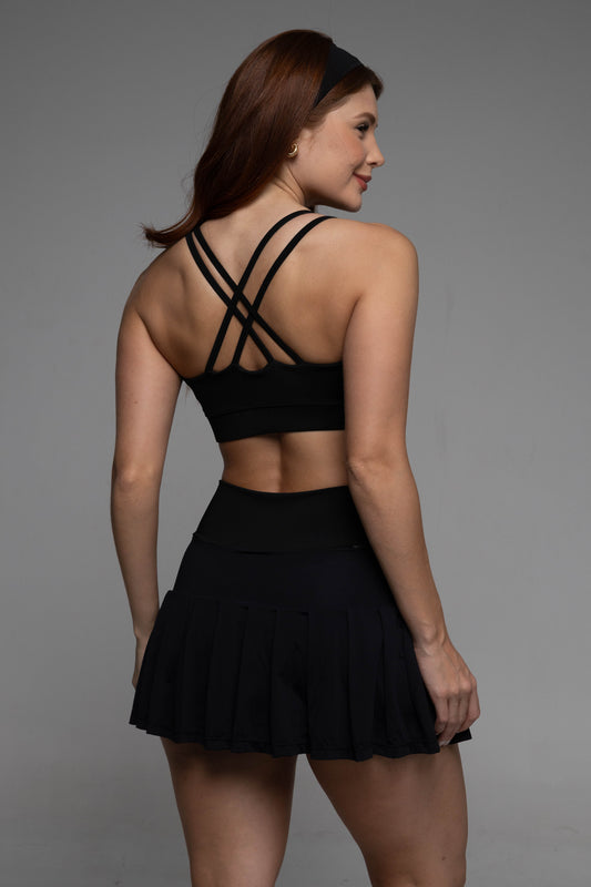 Conjunto beach tennis que hidrata a pele