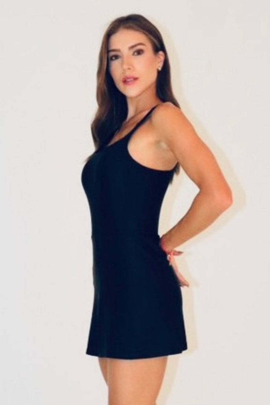Serena Jumpsuit with Skirt