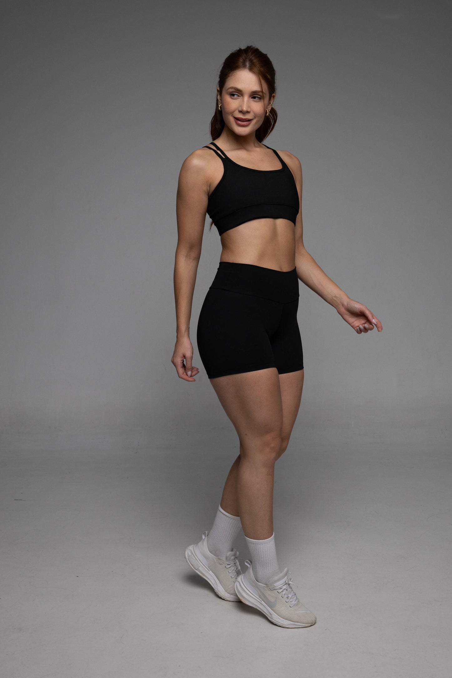 Top Tiras Diana preto