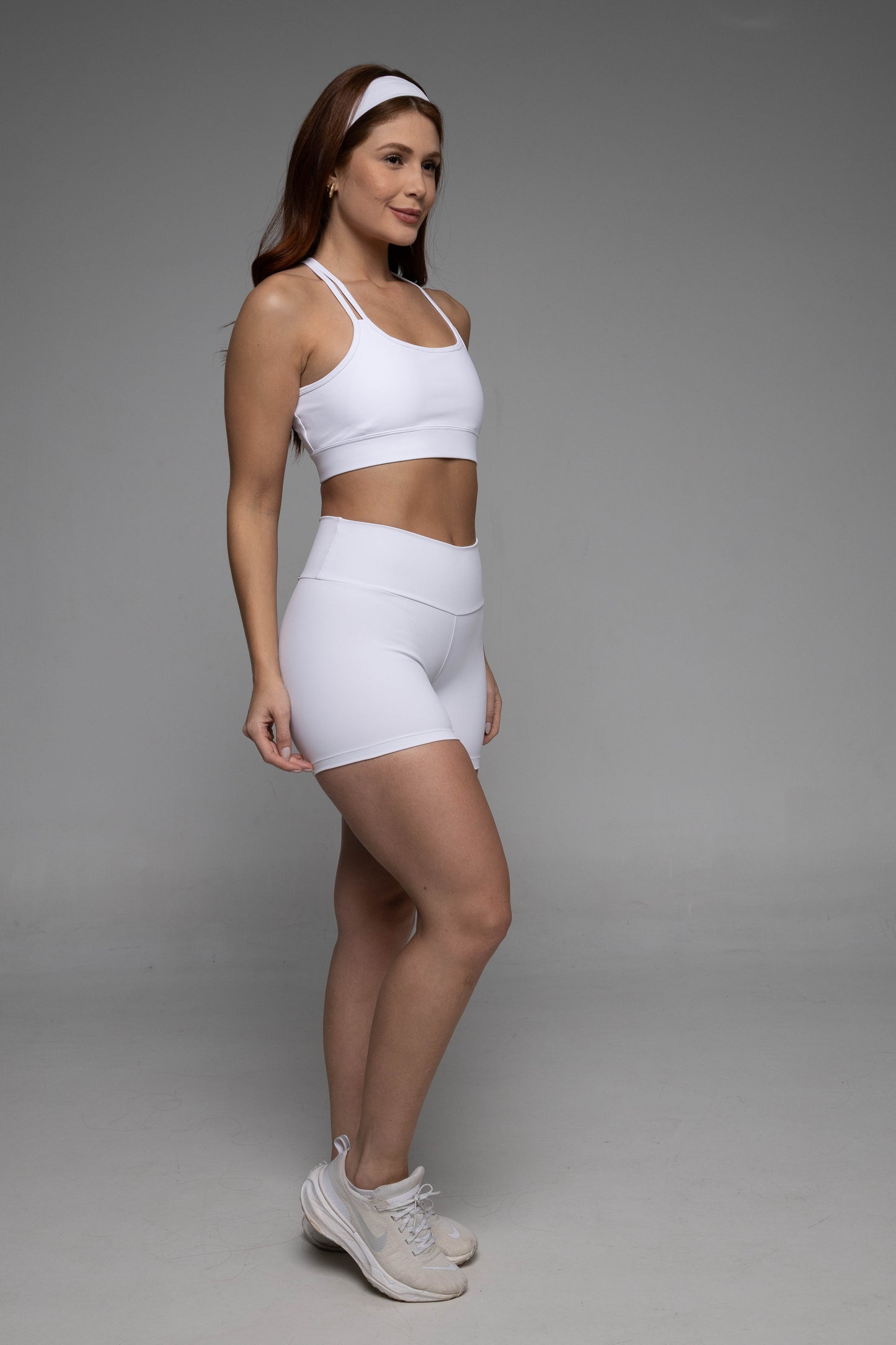 Short crossfit branco