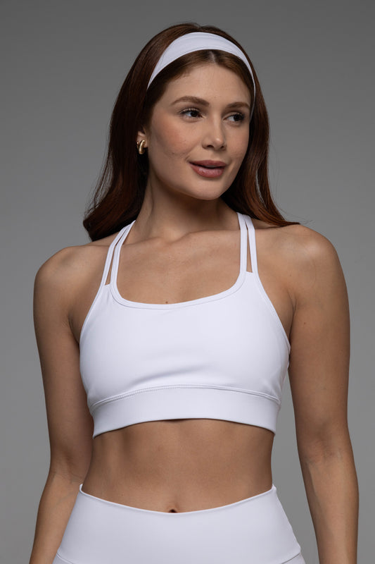 Top Tiras Diana branco